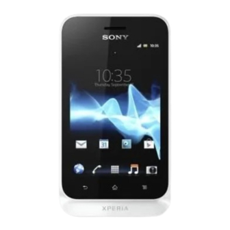 Sony Xperia tipo ST21i2/ST21a2 User Manual