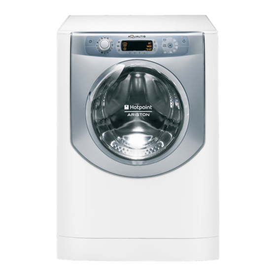 Hotpoint Ariston Aqualtis AQM9D 49 U H Instructions For Installation And Use Manual