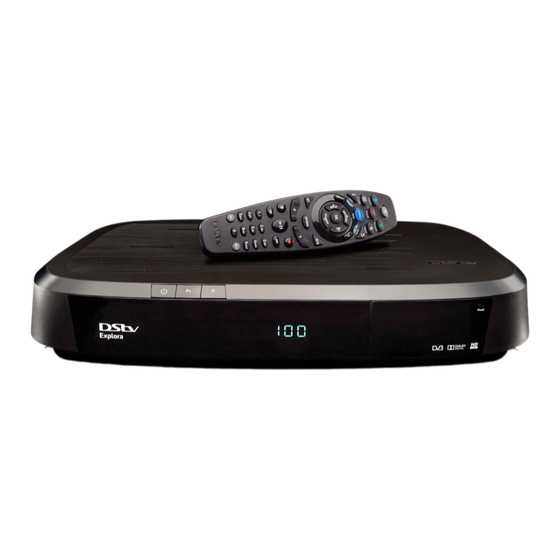 DStv EXPLORA Quick Manual