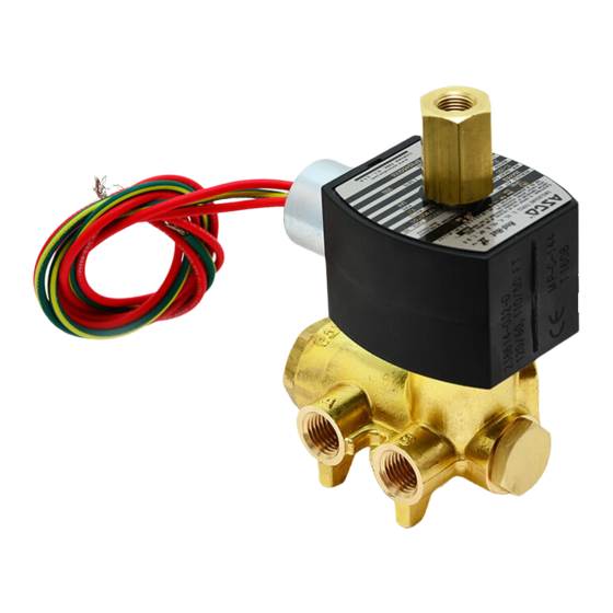 Asco 8345 Series Installation & Maintenance Instructions