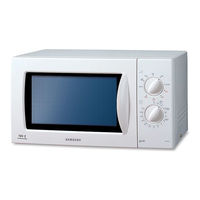 Samsung G2719N Owner's Instructions And Cooking Manual