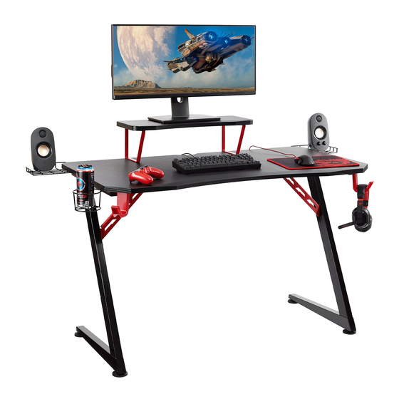 Seville Classics airLIFT Elite Gaming eSport Computer Desk OFF65924 Quick Start Manual