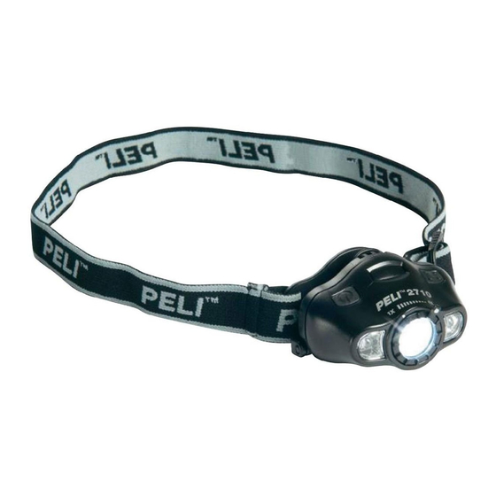 PELI 2710 Instructions