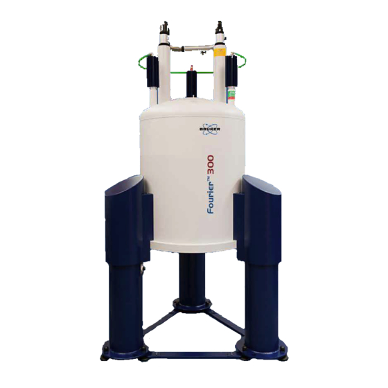 Bruker BioSpin NMR Fourier 300 Site Planning Manual