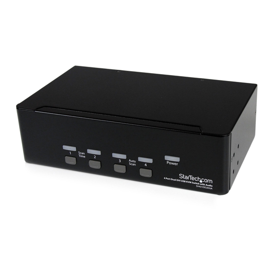 StarTech.com 8STSV431DPDDUA2 User Manual