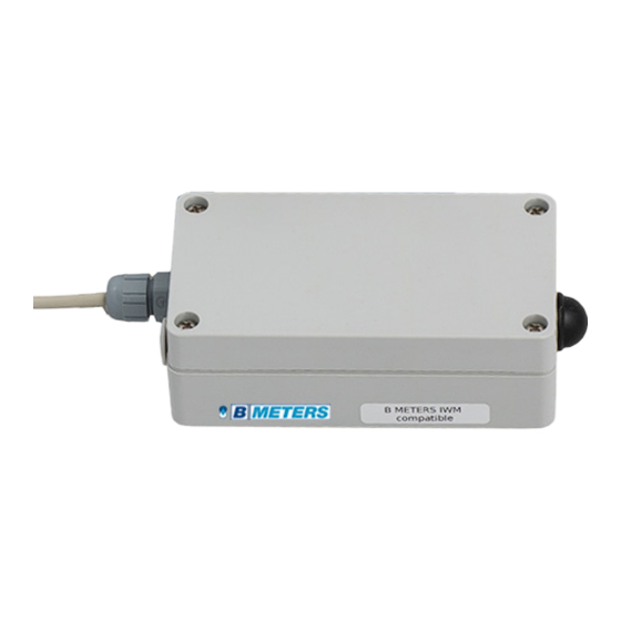 BMETERS LORA-PULSE LORAWAN pulse Manual