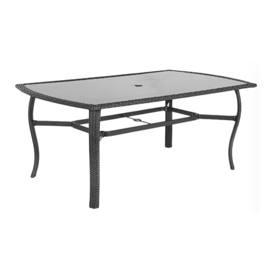 Pacific Casual 183-W5A-DT1-V1-ST Assembly Instructions