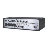 M-Audio M-Track Quad User Manual