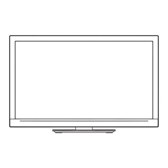 Panasonic Viera TX-LF37E30 Operating Instructions Manual