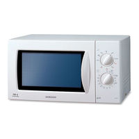 Samsung GW71E Owner's Instructions And Cooking Manual