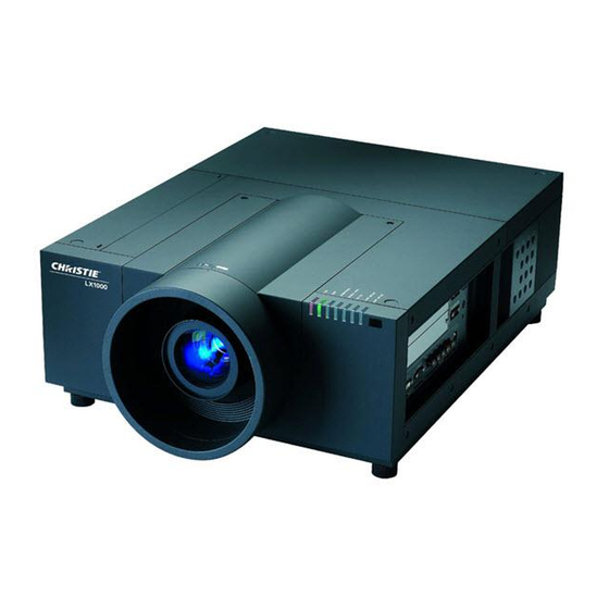 Christie LX1000 User Manual