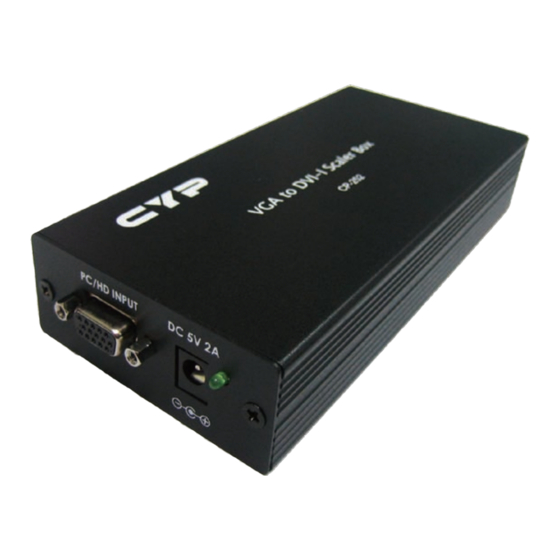 CYP CP-252 Operation Manual