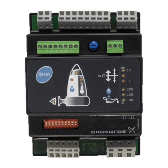 Grundfos IO 111 Installation And Operating Instructions Manual