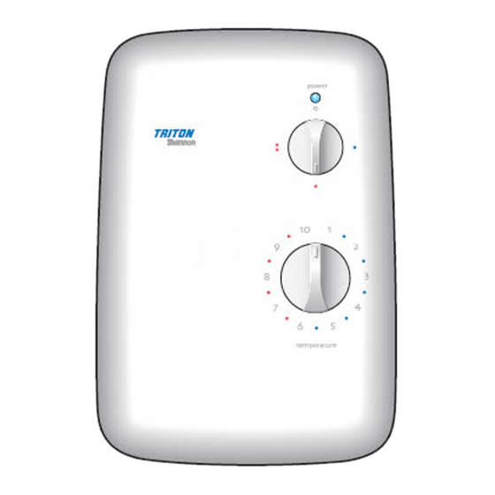 Triton Shannon Installation And Operating Instructions Manual