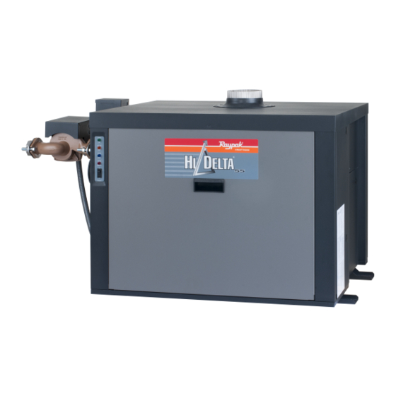 Raypak HI DELTA HD101 Installation & Operating Instructions Manual