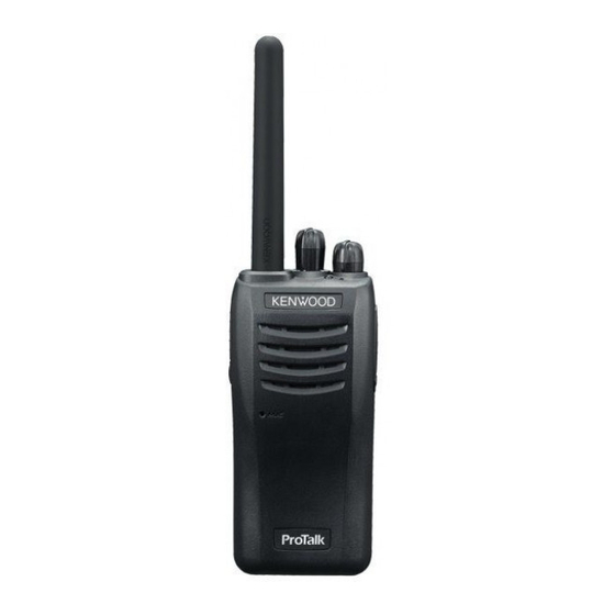 Kenwood ProTalk TK-3501 Quick Reference Manual