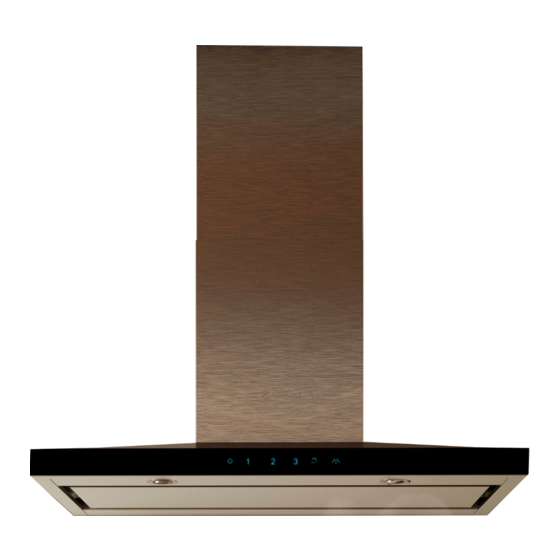 User Manuals: ELICA ELG636S3 Mount Range Hood