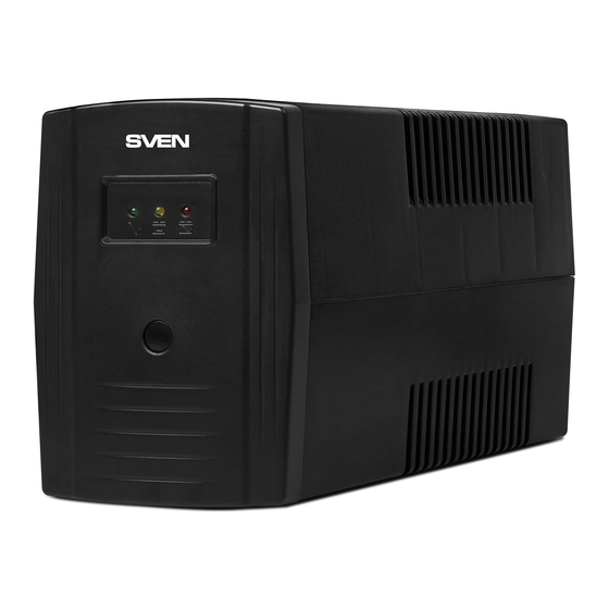 Sven Pro 600 User Manual