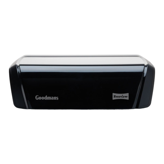 Goodmans Freeview GD11FVZS1 Quick Start Manual