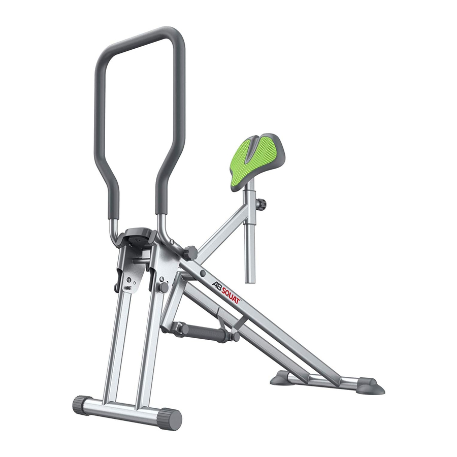 StarUno AB SQUAT - Fitness Equipment Manual