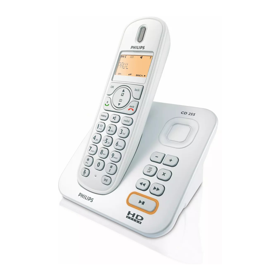 BeNear Téléphone fixe sans fil CD4802B/FR