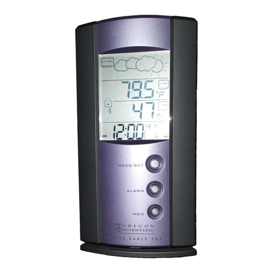 Buy the Oregon Scientific Advance Weather Station IOB