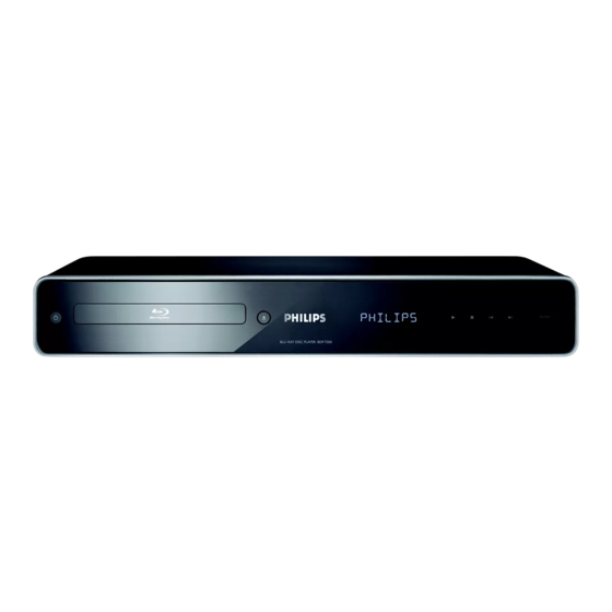 Philips BDP7200 User Manual