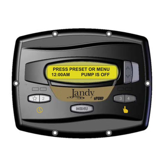 Jandy ePump Installation Manual