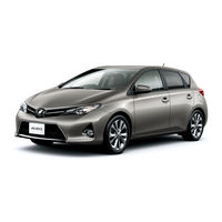 Toyota Auris 2013 Owner's Manual