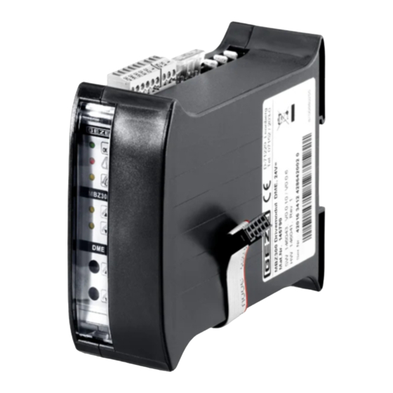 GEZE MBZ300 Installation Instructions Manual