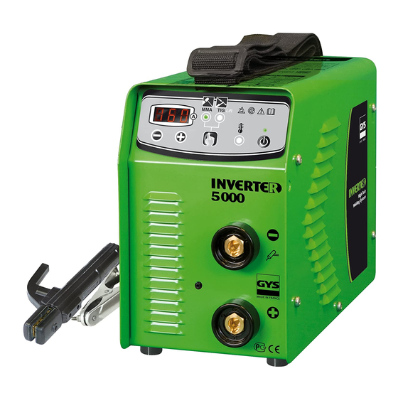 GYS Greenline Inverter 5000 Manual