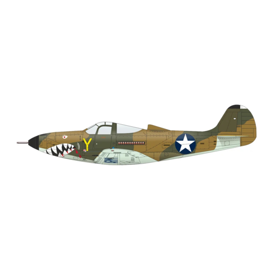 Eduard P-39/400 landing flaps Quick Start Manual