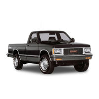 GMC 1993 Sonoma Owner's Manual