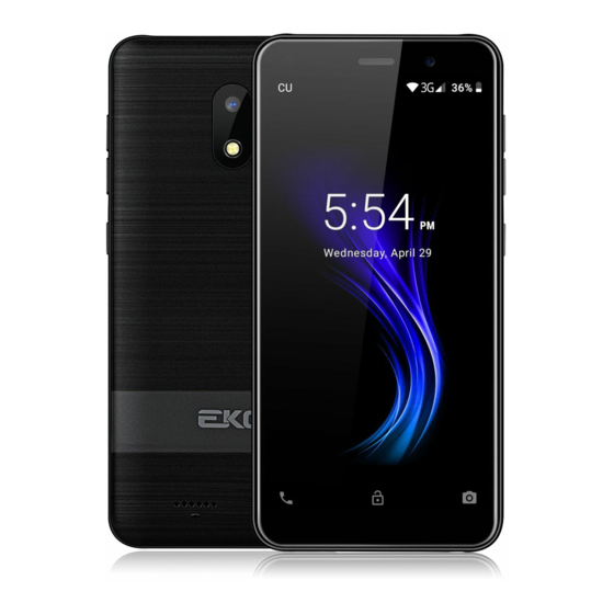 EKO Novy G50 Cell Phone Manuals