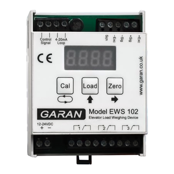 GARAN EWS-102 Supplementary Information