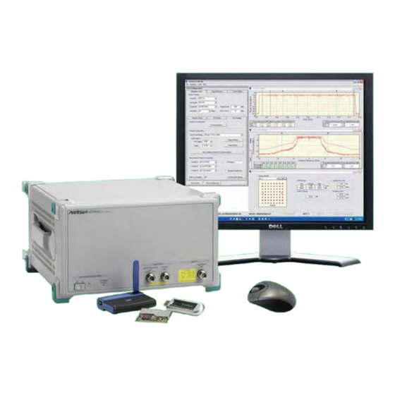 Anritsu MT8860C Operation Manual