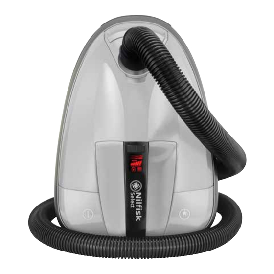 Nilfisk-Advance Select Instructions For Use Manual
