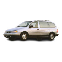 Ford 1996 Windstar User Manual