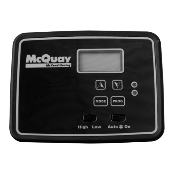 McQuay LIAF015 Operation & Application Manual