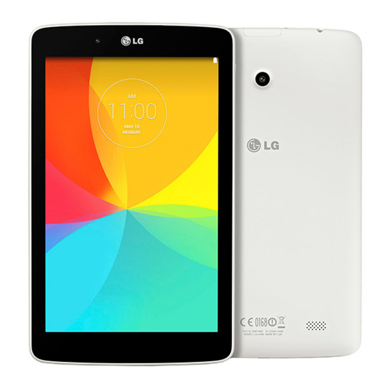 LG G Pad 8.0 4G -V490 User Manual