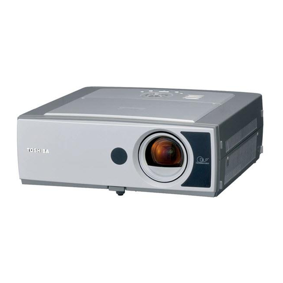 Toshiba TDP-TW300U Service Manual