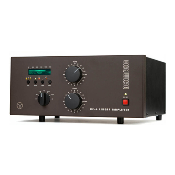 Acom 1500 User Manual