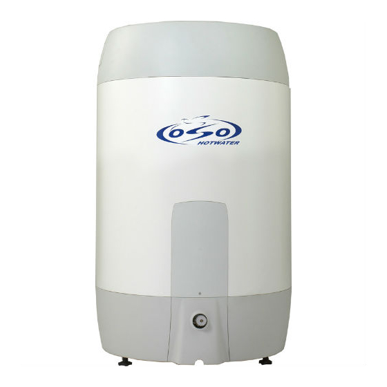 OSO HOTWATER Super S Series Installation And User Manual