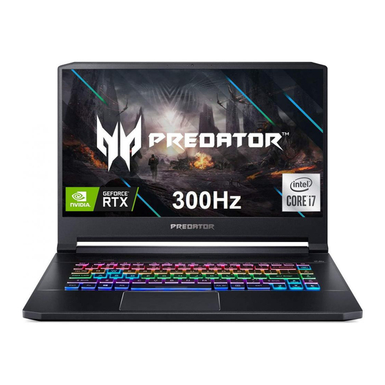 Predator TRITON 500 User Manual