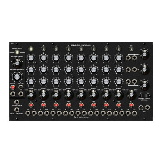 Synthesizers.com Q960 Manual