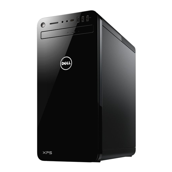 Dell XPS 8910 Setup And Specifications
