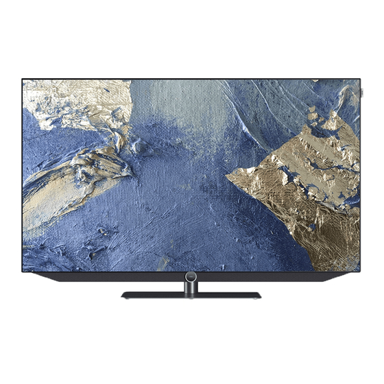 User Manuals: Loewe bild v Series 65 OLED TV