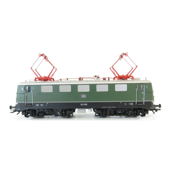 Trix BR 141 / E 41 Manual
