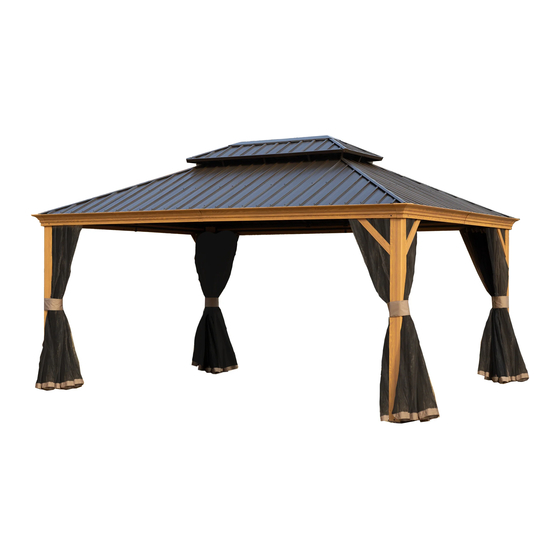 Kozyard Alexander 12’x16’ Assembly Manual