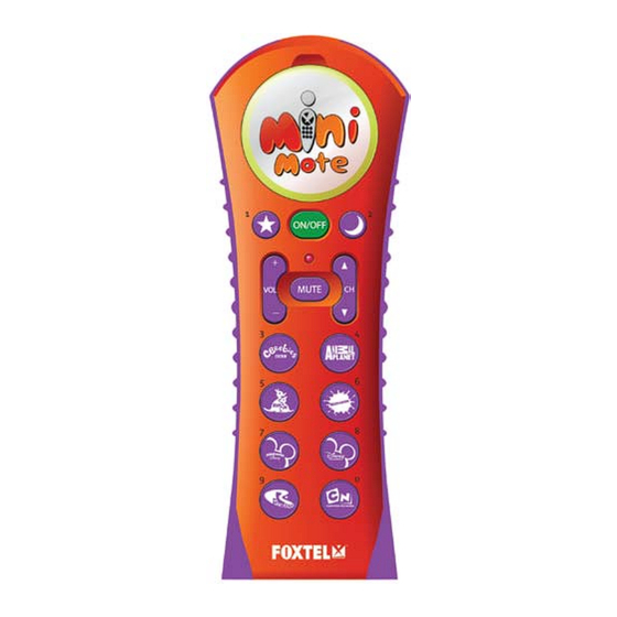 Foxtel  MiniMote User Manual